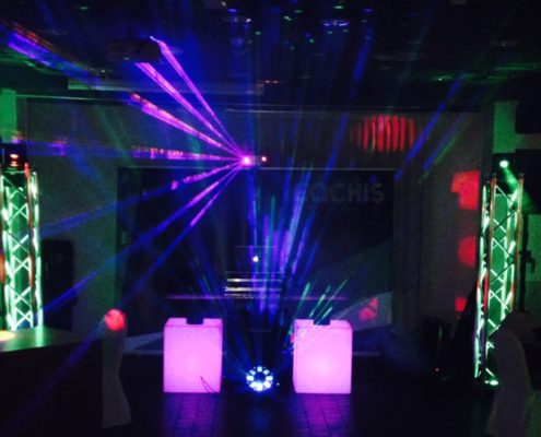 Equipo Superior Interiores con efectos de iluminación