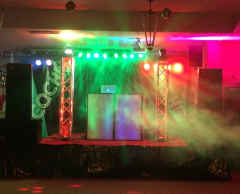 Escenario Disco Movil - Interior para Cotillon Noche Vieja