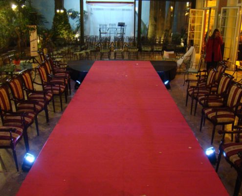 Pasarela - Tarimas Portátiles para desfiles